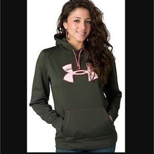 Camo Under Armour hoodie size M